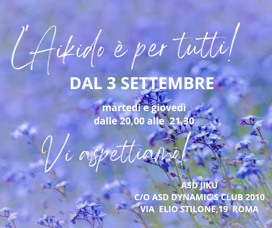 L'Aikido è per tutti!